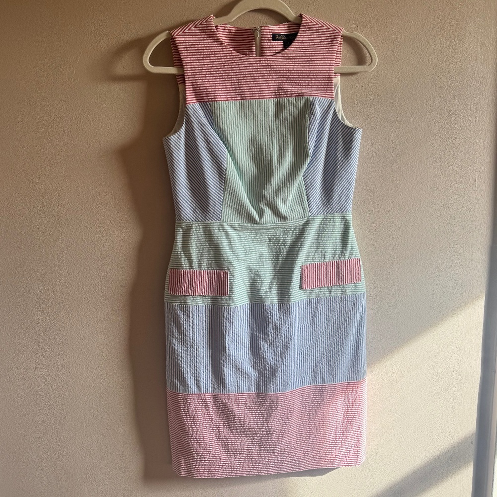 Brooks brothers seer sucker summer dress